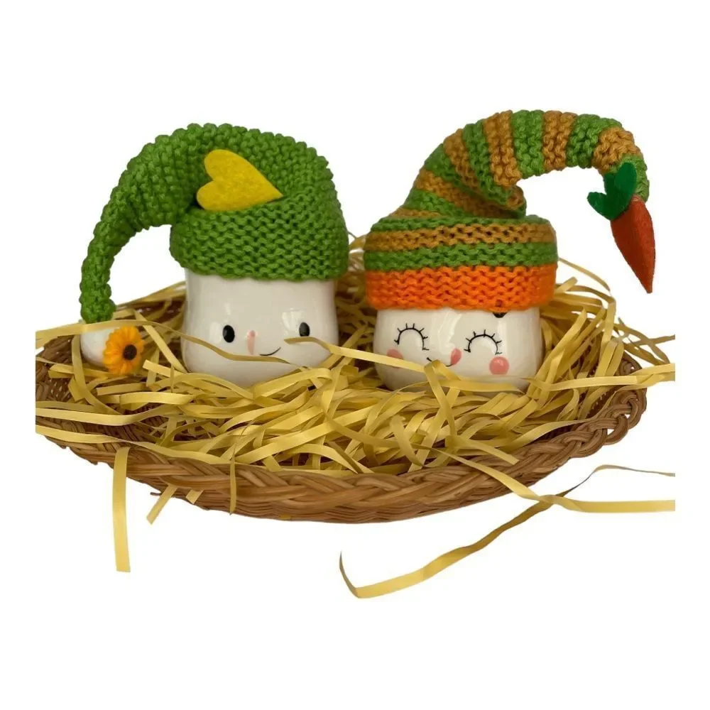 EASTER MARSHMALLOW MUG HATS, SET OF 2‎